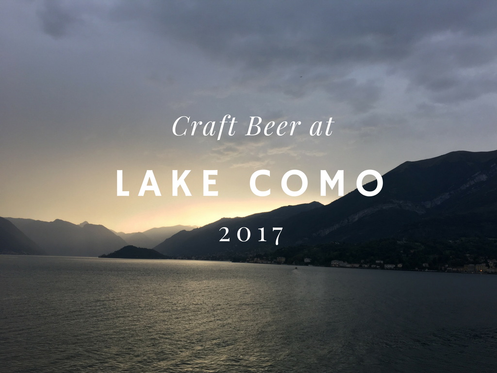 found some craft beer at lake como