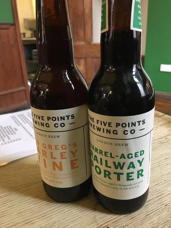Barrel Aged Beers From Five Points
