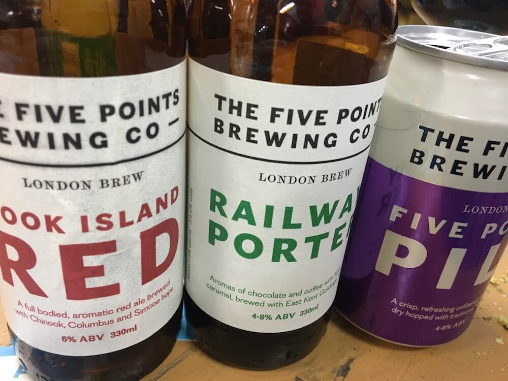 Five Points excellent range of core beers