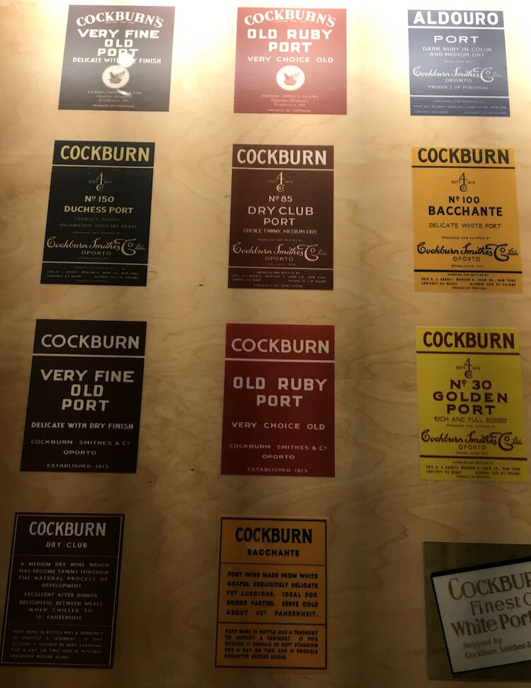 Cockburn's labels 