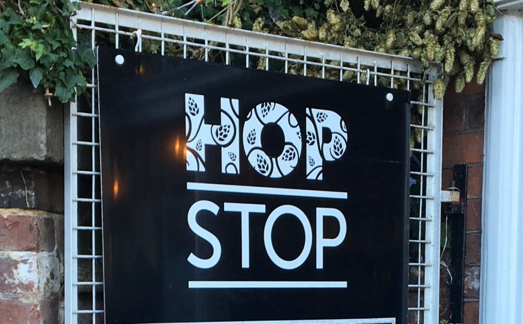 Hop Stop Sign Oxted