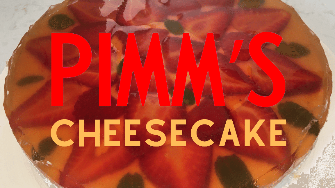 Try this Pimm's Cheesecake Recipe