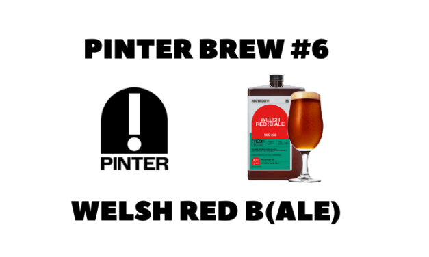 Pinter Brew #6: Welsh Red B(Ale)