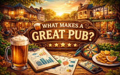 A Data Analysis of Every Pub in One Town – What Actually Makes a Great Pub?
